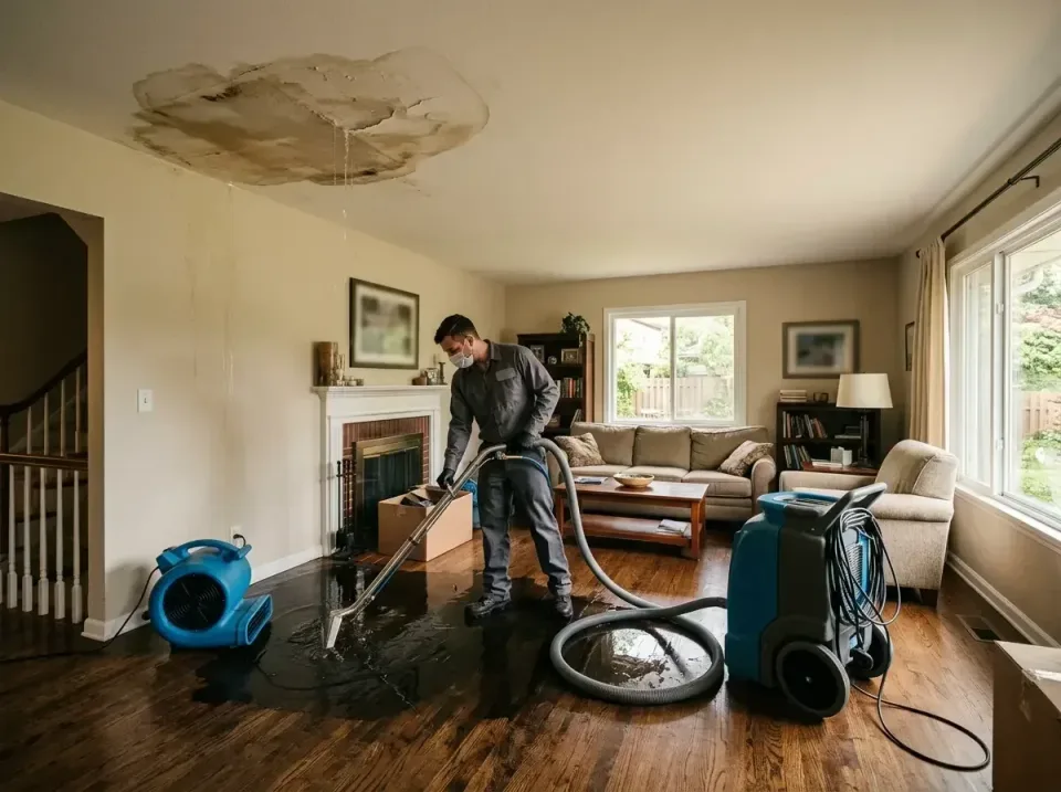 attic-pipe-burst-ceiling-drip-008 — frequently asked questions, Water Damage Restoration & Carpet Care in Clarks Summit, PA